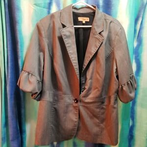 Puff Sleeve Suit Jacket Summer